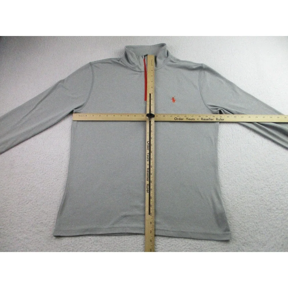 Polo‎ Ralph Lauren Sweater Mens Mediun 1/4 Zip Performance Stretch Golf Pullover